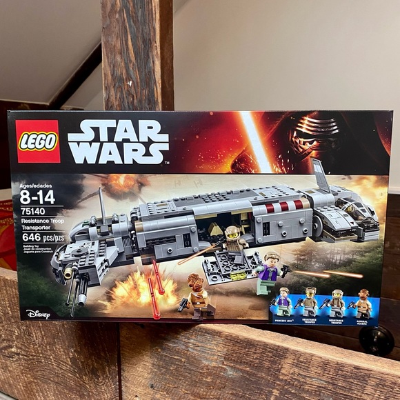 Lego 75140 Star Wars Resistance Troop Transporter - New in Box - Never Opened - Picture 1 of 6